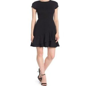 NORDSTROM - LOVE...ADY Asymmetric Hem Ruffle Dress, Size S